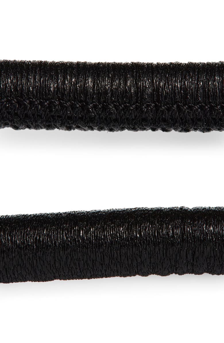 Bottega Veneta Knot Buckle Elastic Leather Belt, Alternate, color, 