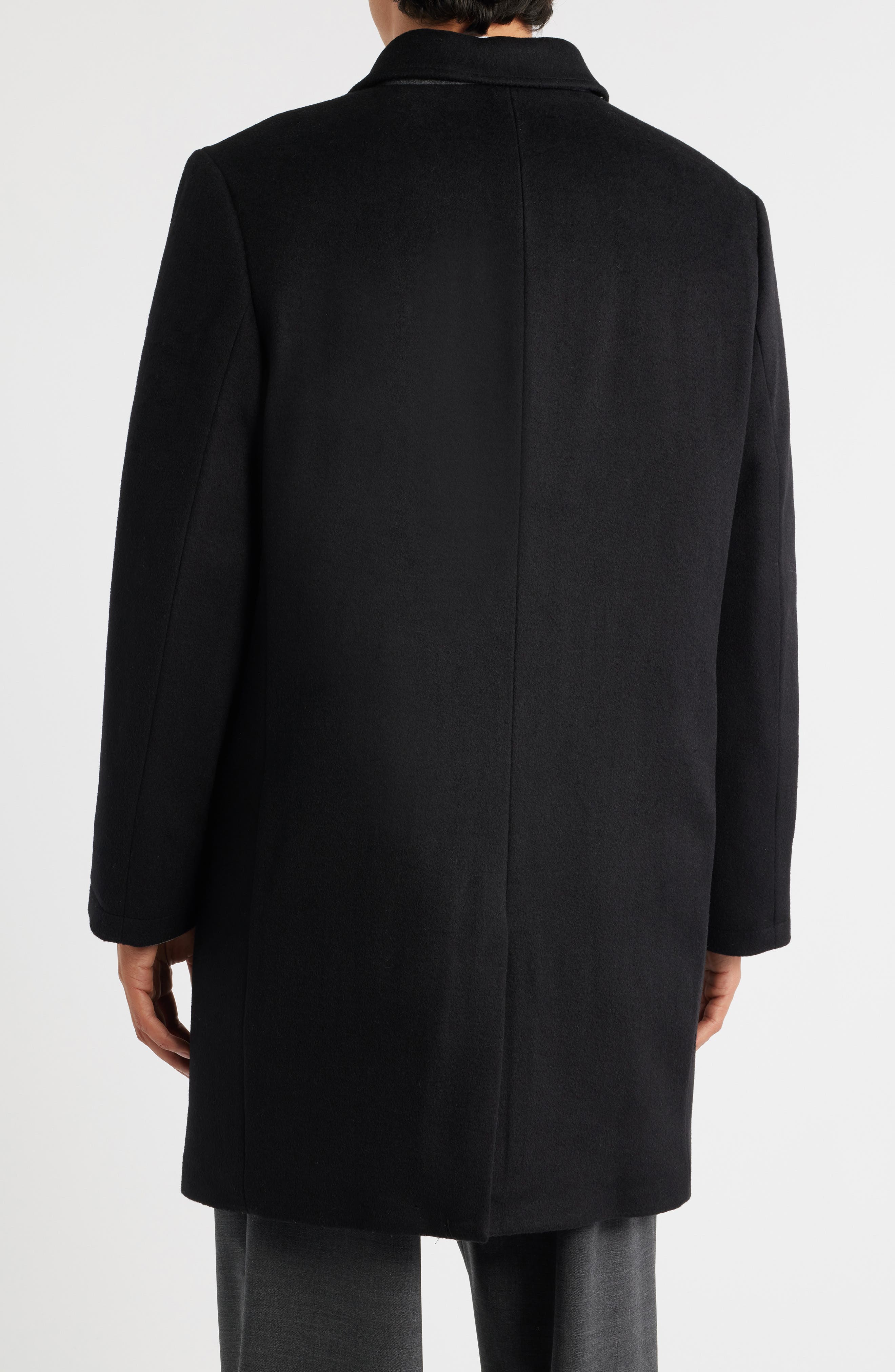 Melville Wool Blend Longline Coat - image 2