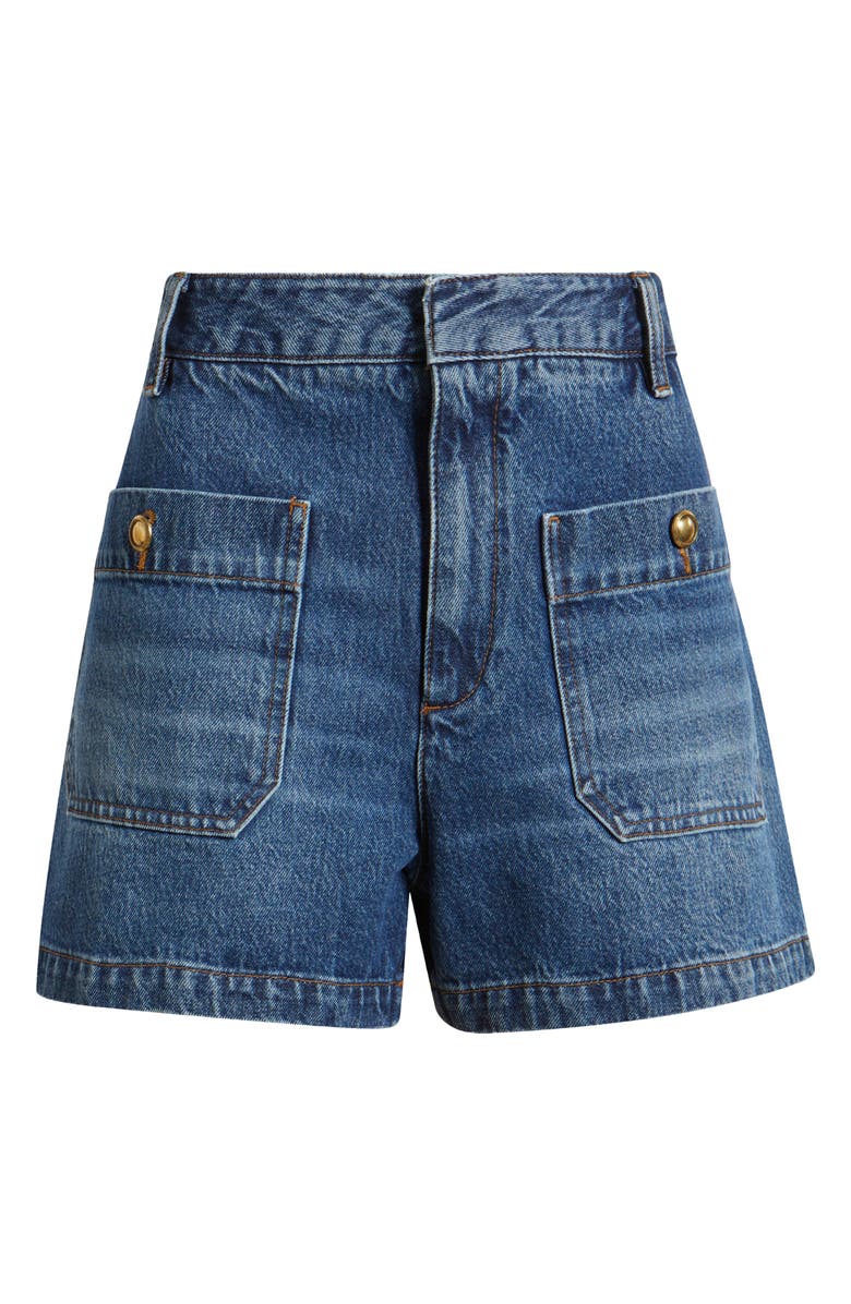 FRAME The Cruise Denim Shorts, Alternate, color, Belief