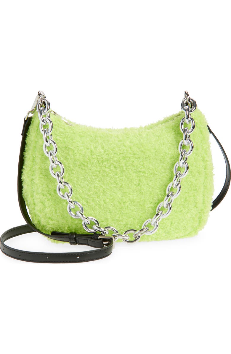 Ruby & Ry Kids' Tennis Ball Crossbody Bag, Main, color, Green