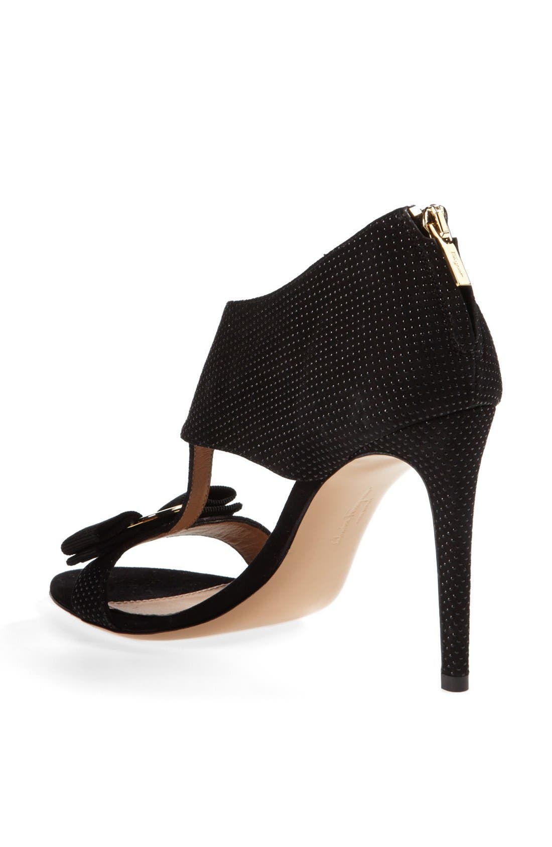 FERRAGAMO Salvatore Ferragamo 'Pellas' Suede Sandal, Alternate, color, 