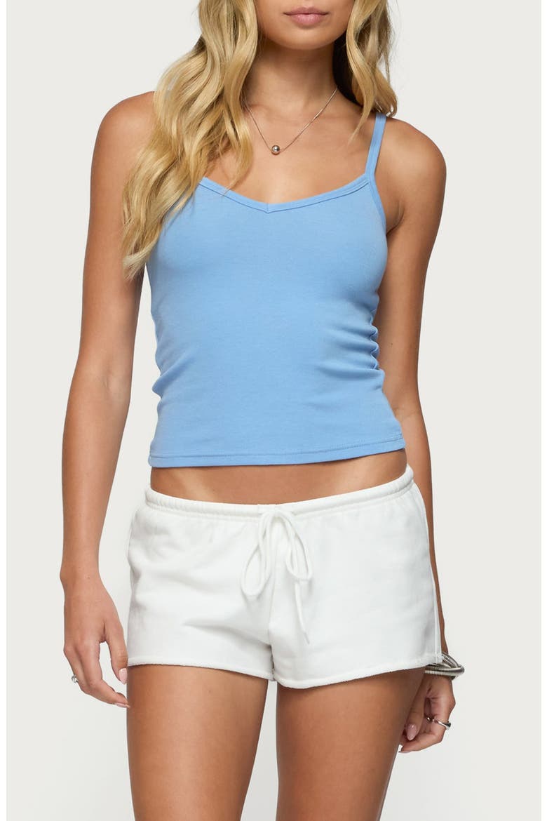 Aspyn Rib Camisole, Main, color, BLUE