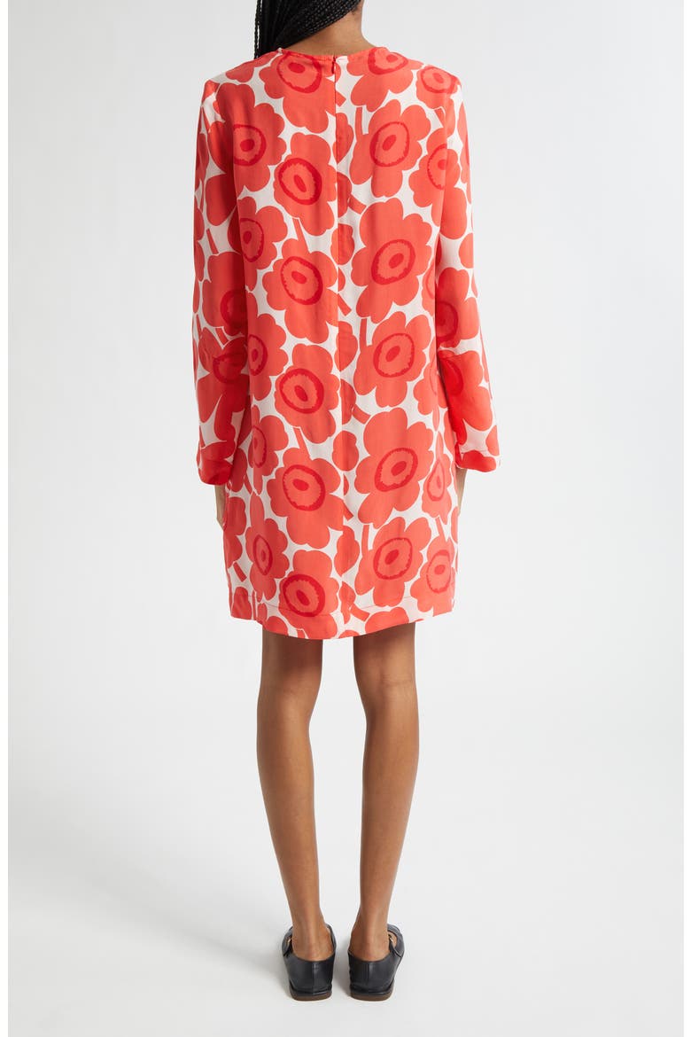 Kouttaus Uikko Long Sleeve Dress, Alternate, color, RED LIGHT PINK