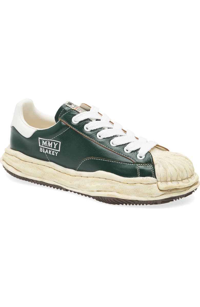 Maison MIHARA YASUHIRO Blakey OG Sole Leather Sneaker, Main, color, Green