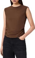 AllSaints West Side Ruched Tank