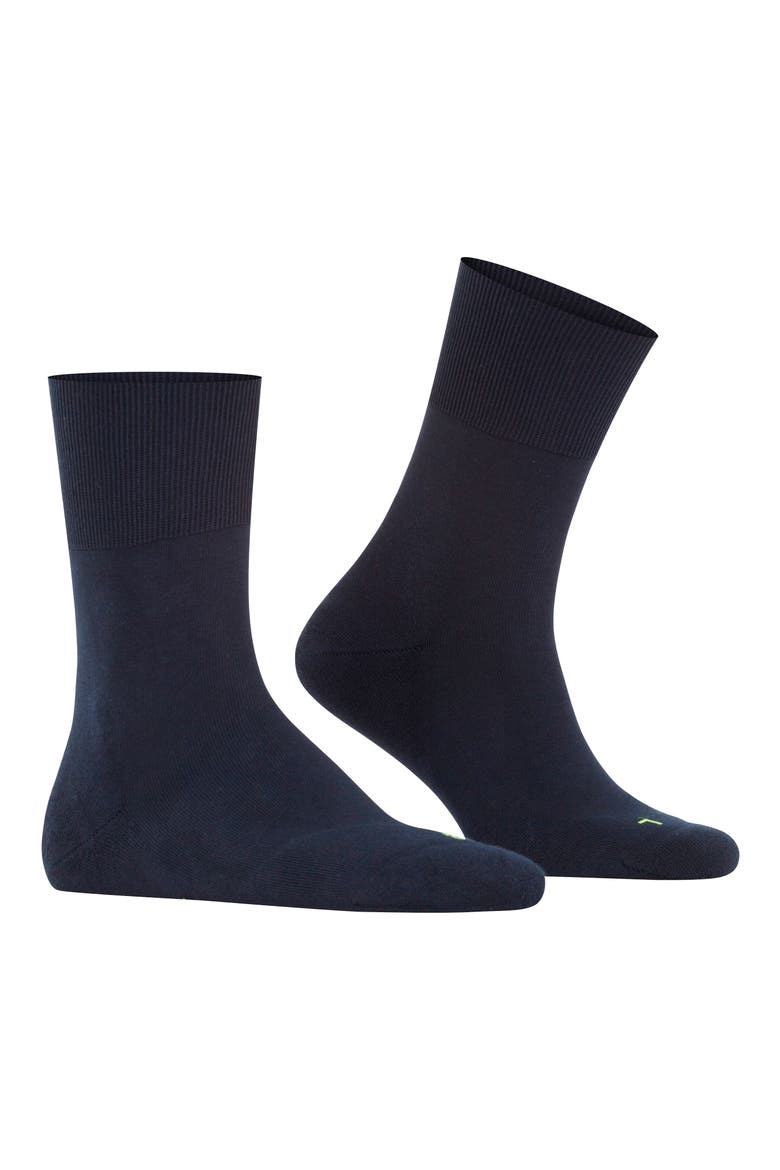 Gender Inclusive Run Crew Socks, Main, color, MARINE