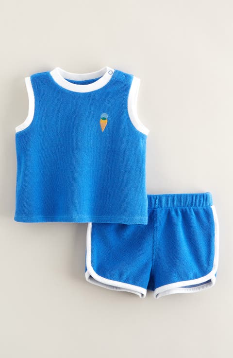 Terry Cloth Tank & Shorts Set (Baby)