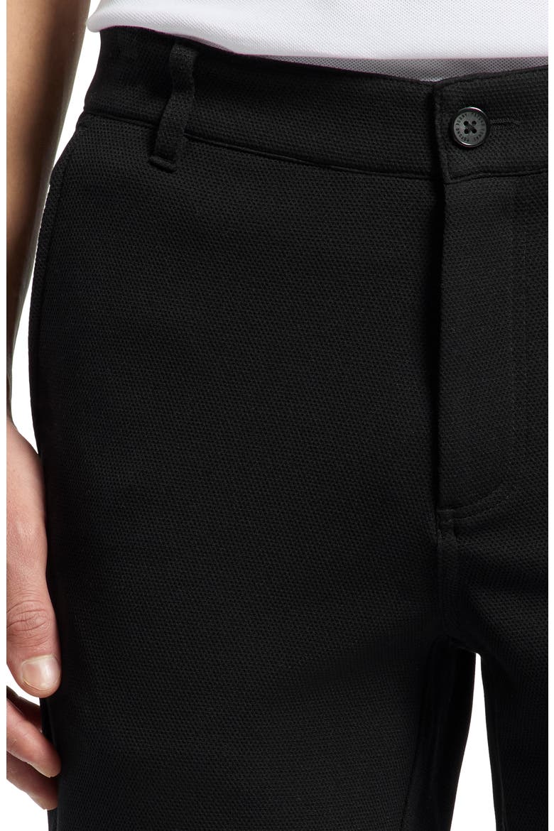Shiro Knit Honeycomb Shorts, Alternate, color, BLACK