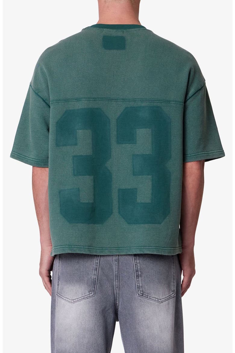 Vintage French Terry Graphic T-Shirt, Alternate, color, GREEN