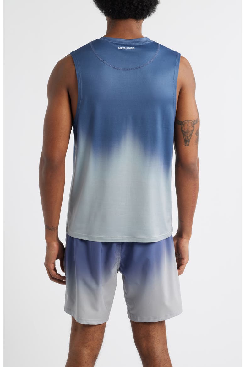 Tempo Tech Tank, Alternate, color, FADE BLUE