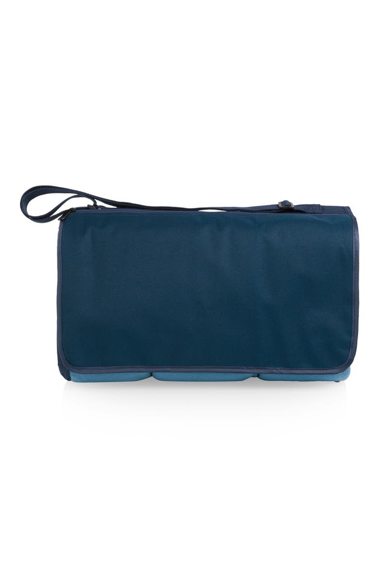 X-Large Outdoor Picnic Blanket Tote Bag, Main, color, BLUE