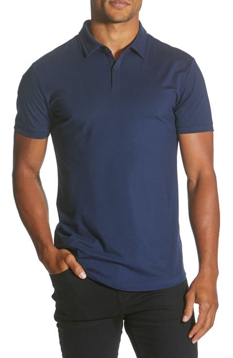 Trim Fit Cotton Blend Polo