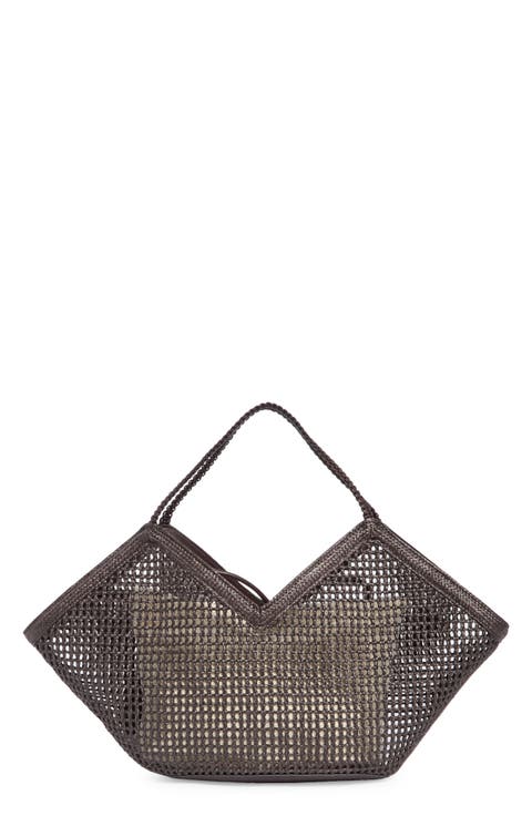 Marcie Woven Tote