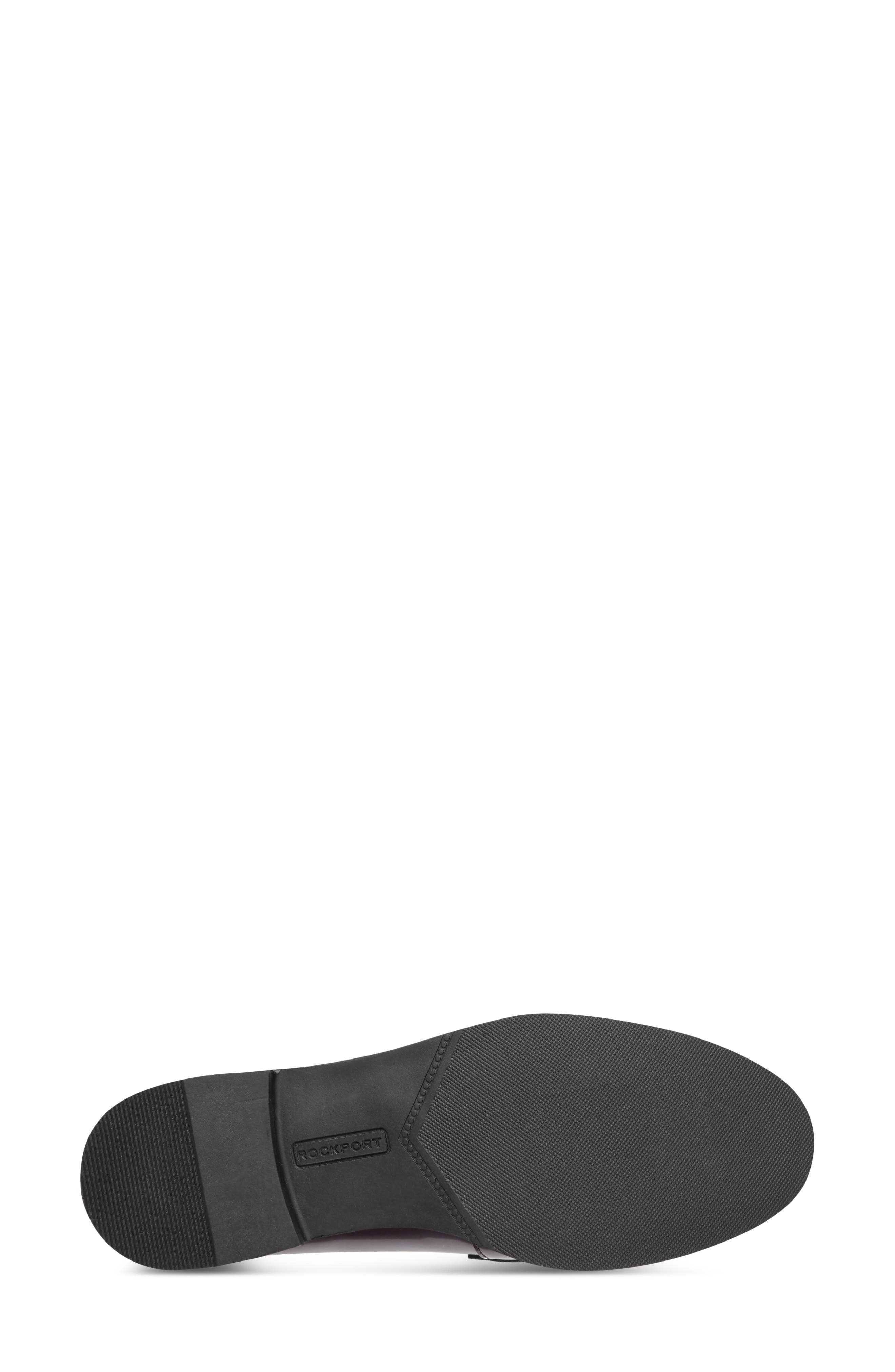 Vianna Faux Leather Loafer, Alternate, color, DARK BLACK CHERRY