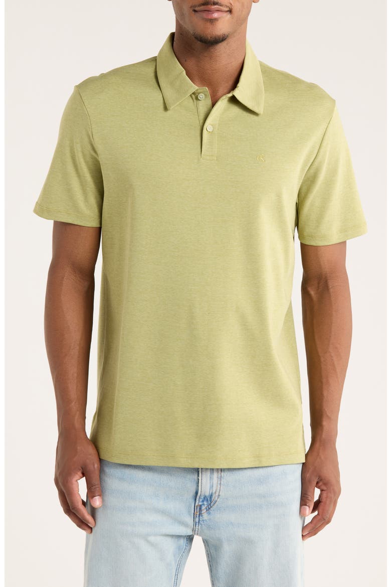 Interlock Textured Polo, Main, color, CALLISTE GREEN