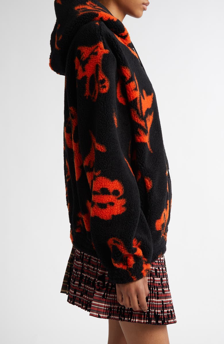 Chopova Lowena Oversize Hooded Fleece Jacket, Alternate, color,