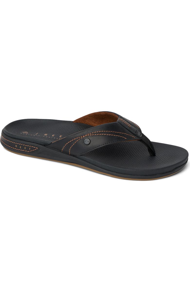Reef Phantom Lux Flip Flop, Main, color, Black