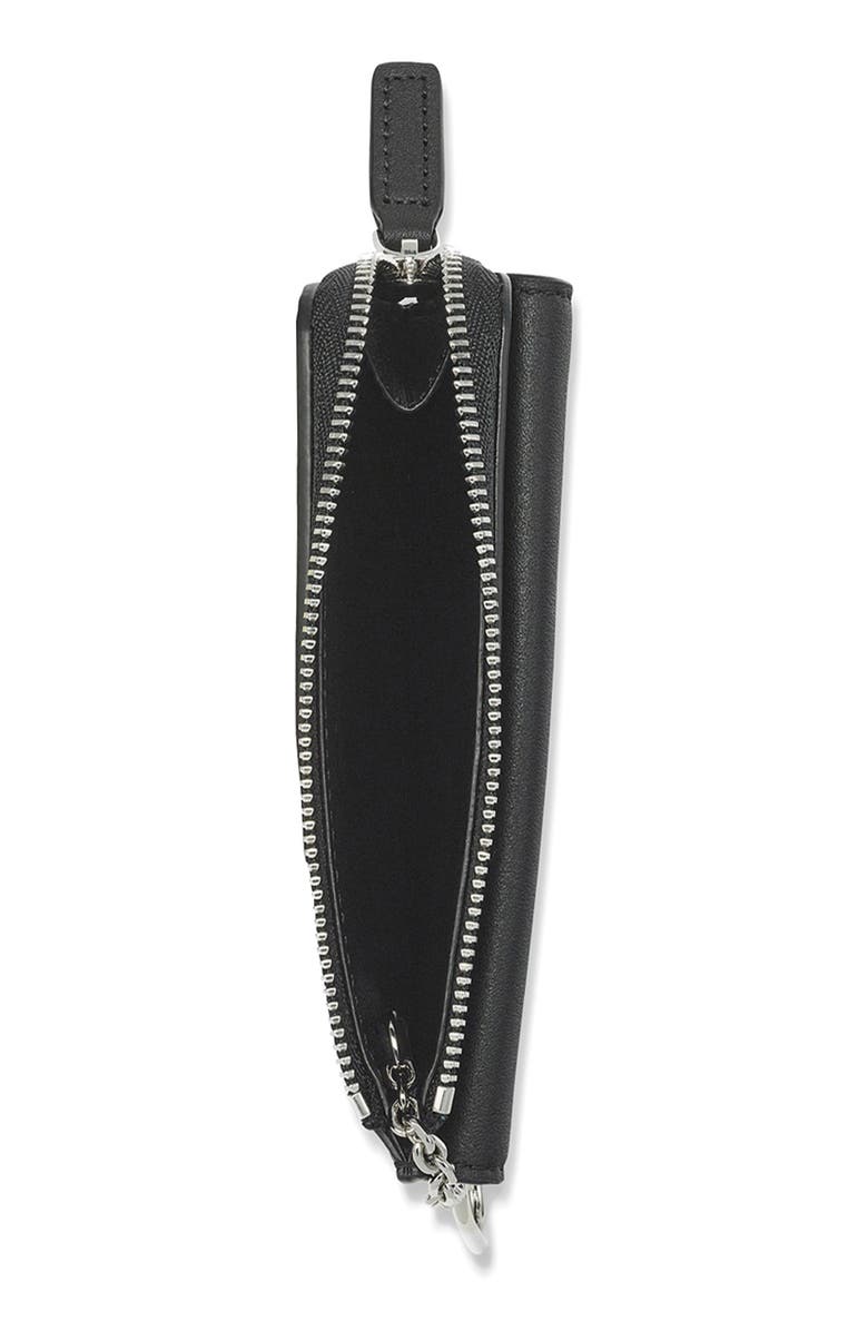 MCM Mini Aren Visetos Coated Canvas Card Case, Alternate, color, 