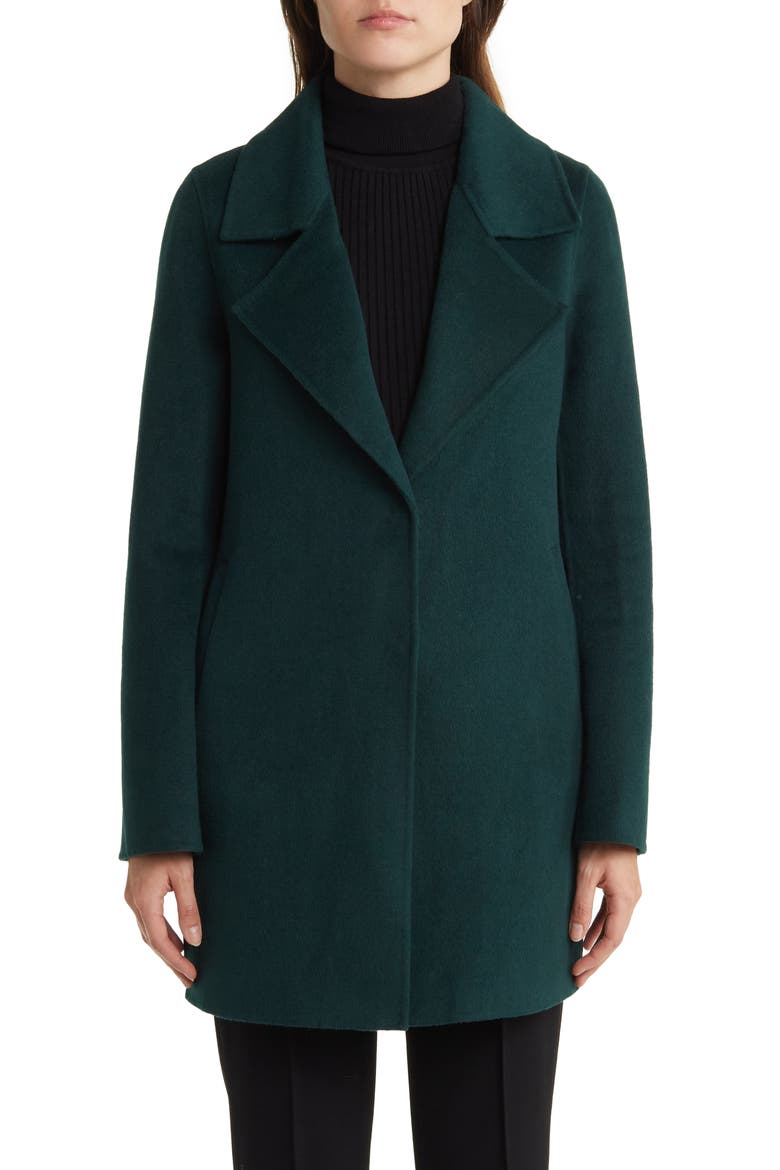 Ex-Boyfriend Wool Blend Oversized Jacket, Alternate, color, DARK GREEN