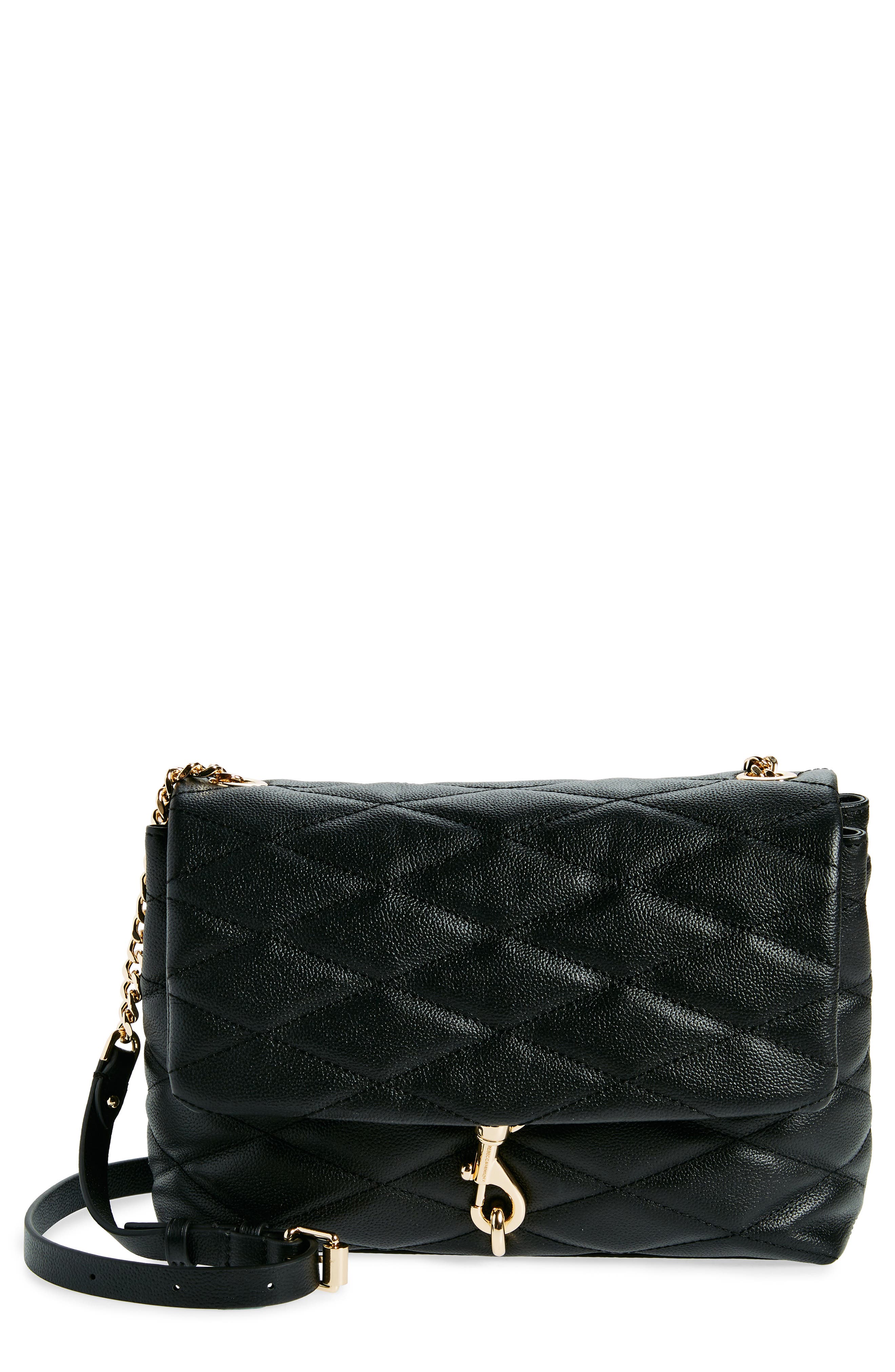 Rebecca Minkoff Edie Quilted Leather Convertible Shoulder Bag