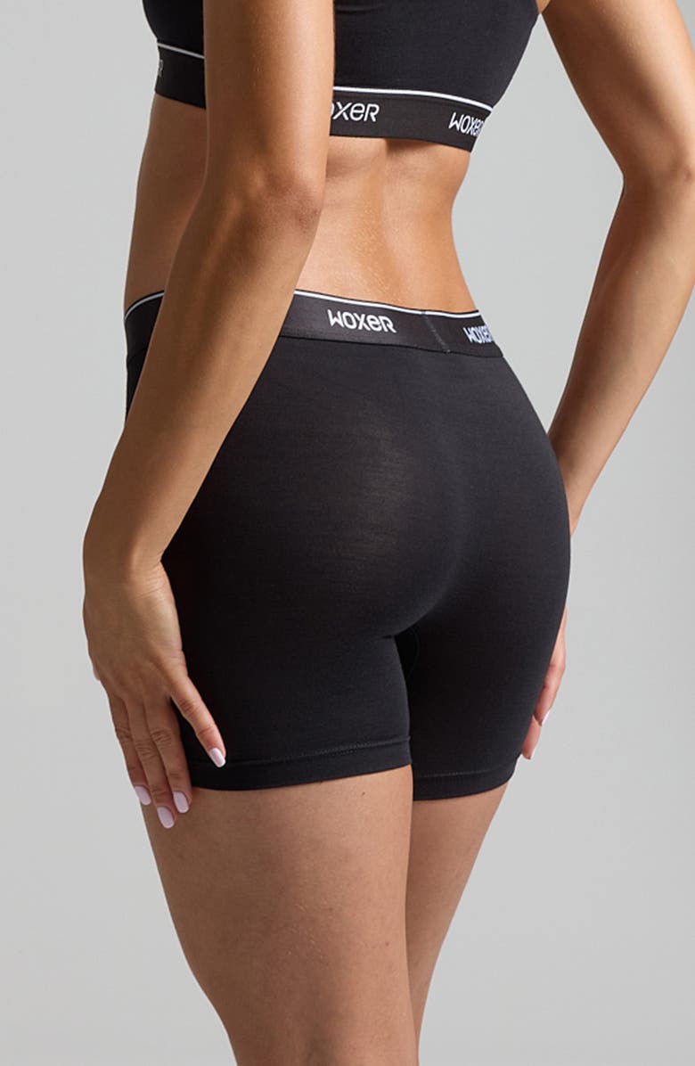 Woxer Baller Ultra-Soft 5-Inch Boxer Briefs, Alternate, color, Black 2.0