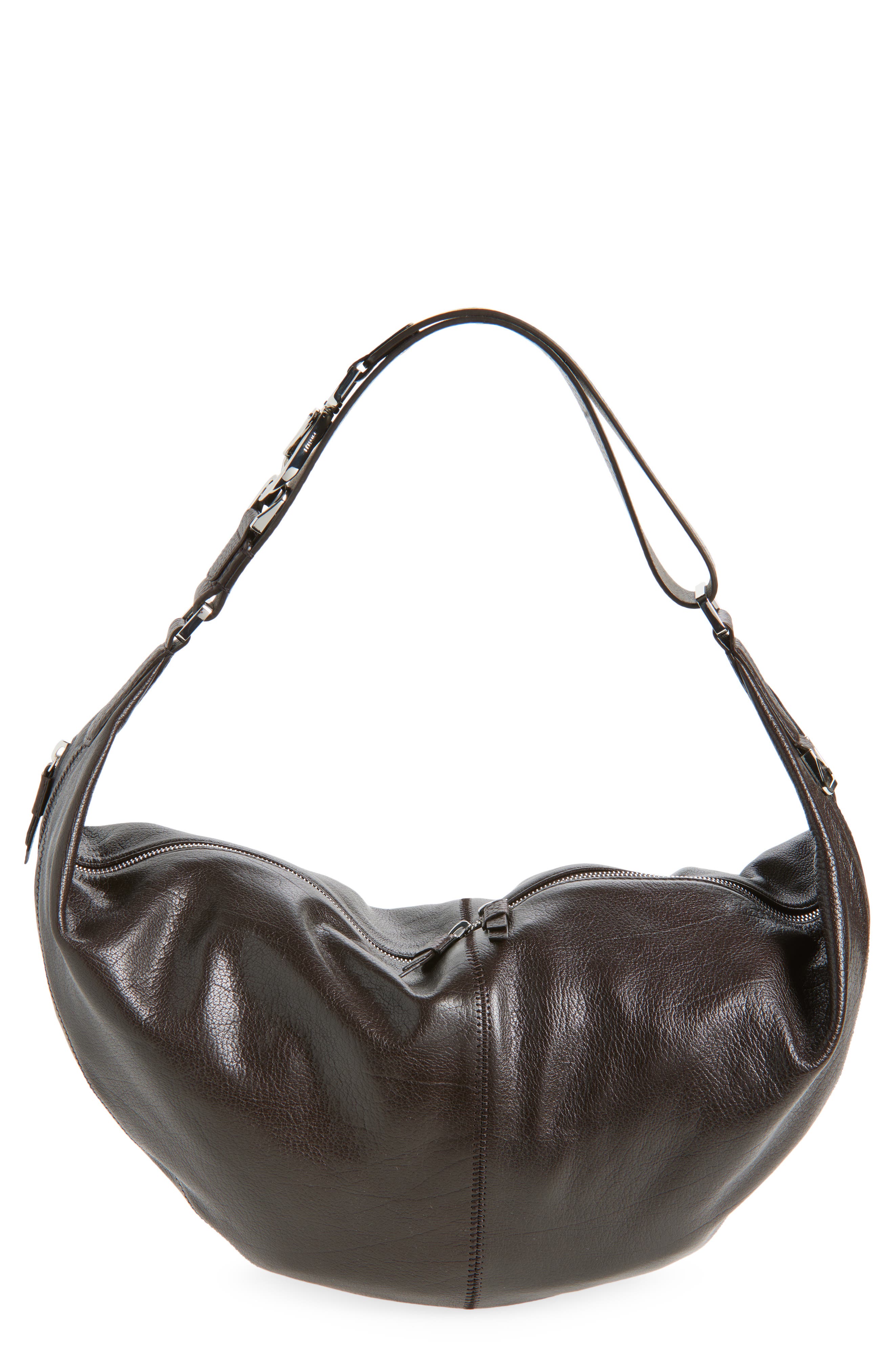Lemaire Quiver Clip Leather Bag, Main, color, 