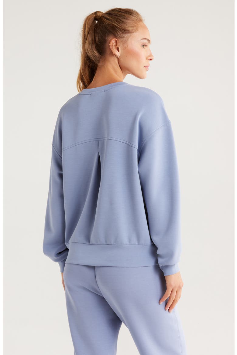 Soft Luxe Boxy Crew Sweatshirt, Alternate, color, BLUE TEMPEST