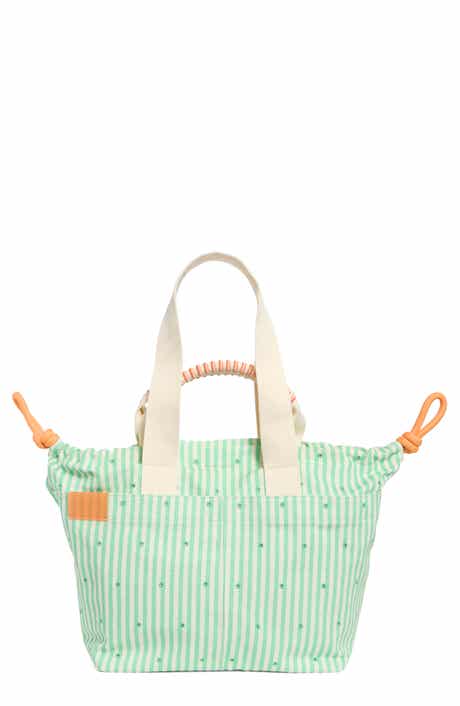 Coastal Carryall Stripe Canvas Tote