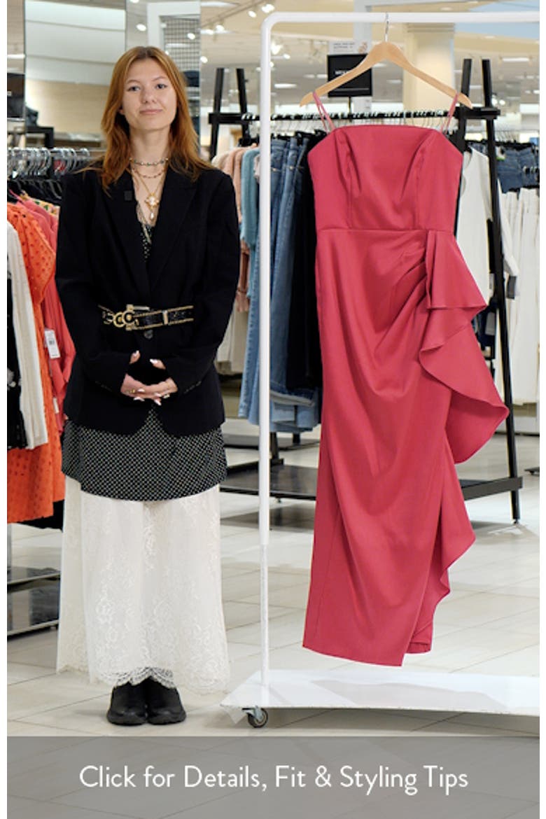 Stretch Mikado Column Gown video