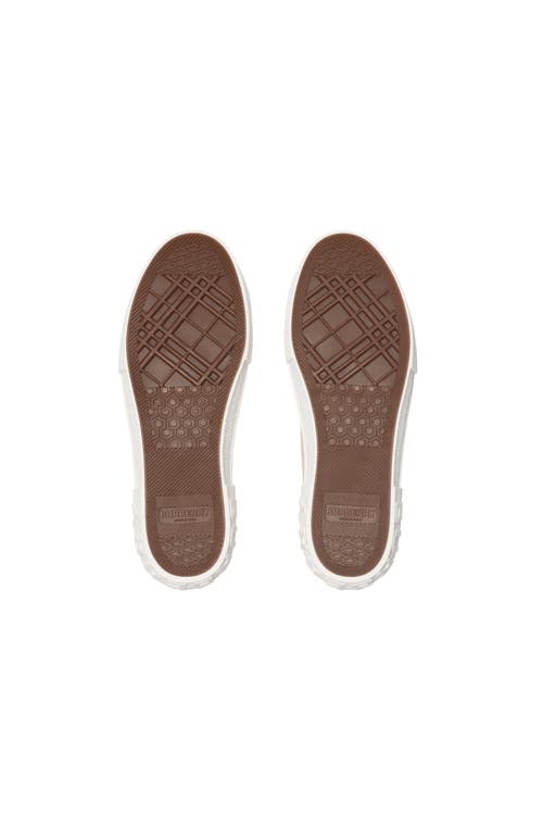 Burberry Sneakers Jack Large Check In Multi