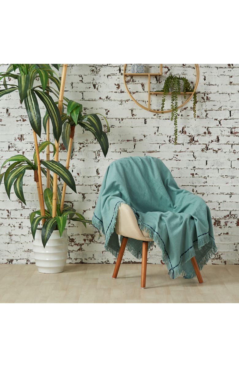 carol 
frank Cheryl Throw Blanket Collection, Alternate, color, Green