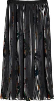 Desigual Plissé MIdi Skirt