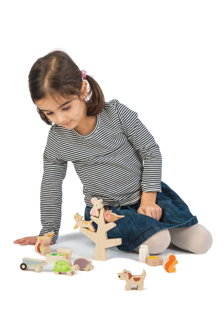 Stacking Garden Friends Playset, Alternate, color, MULTI