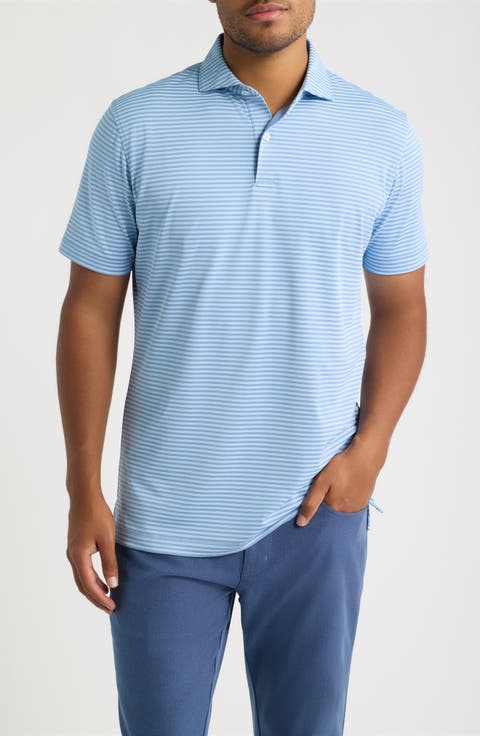 Verse Stripe Crown Crafted Performance Jersey Golf Polo