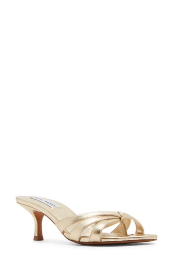 Steve Madden Cary Heeled Sandal In Neutral