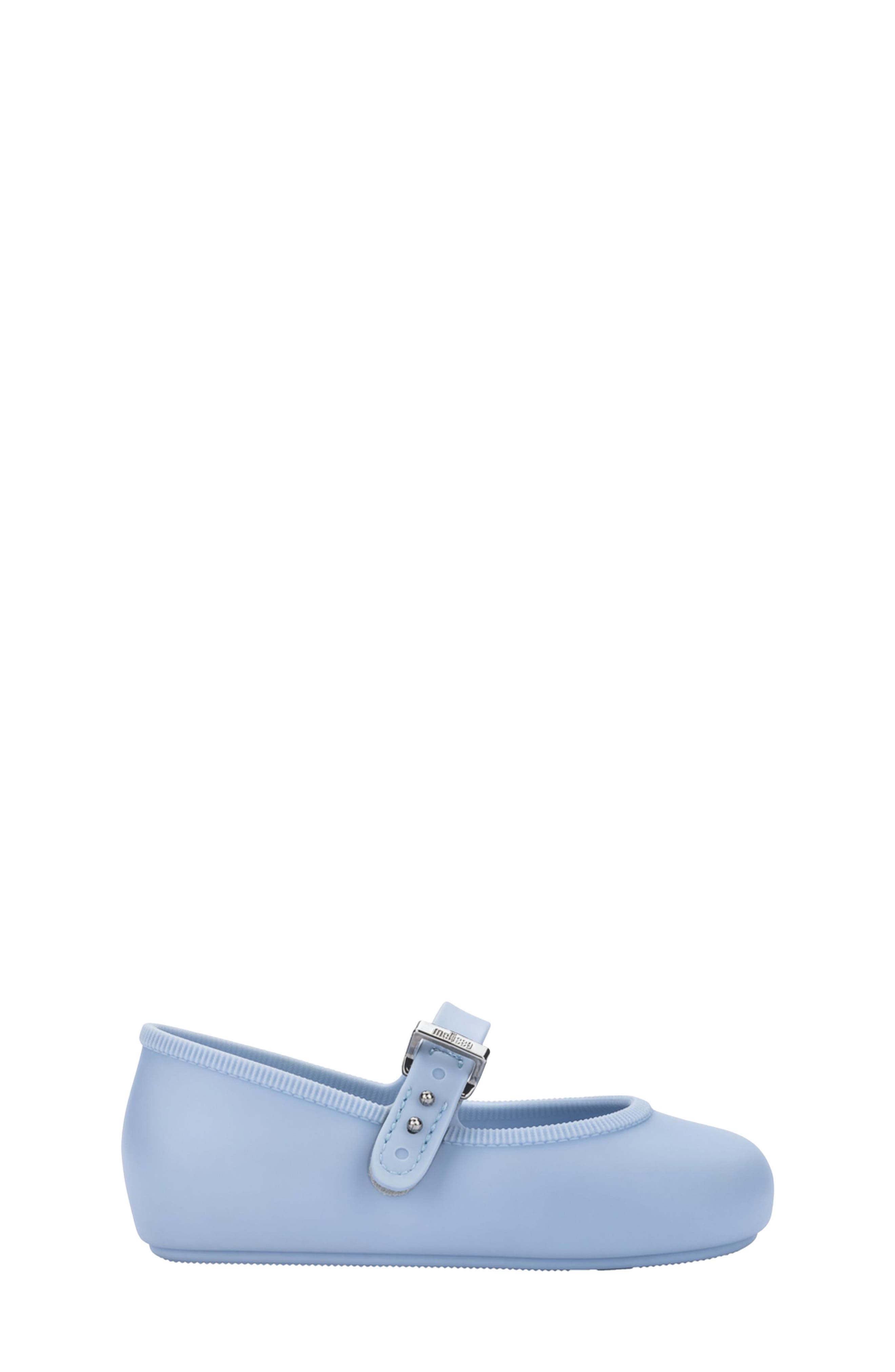 Kids' Soft Ballerina Baby Mary Jane Flat, Alternate, color, LIGHT BLUE