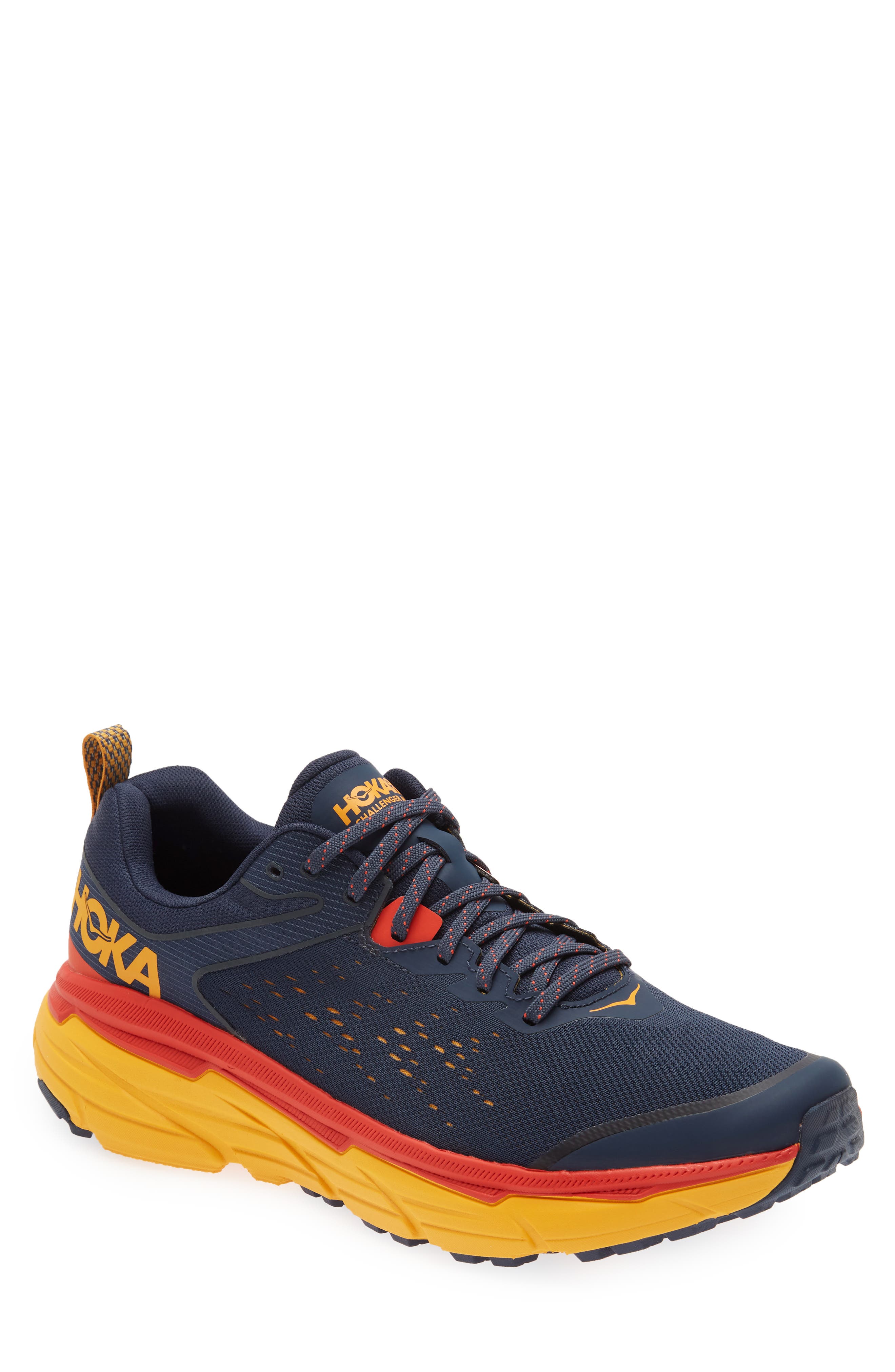 Challenger ATR 6 Trail Running Shoe, Main, color, OUTER SPACE / RADIANT YELLOW