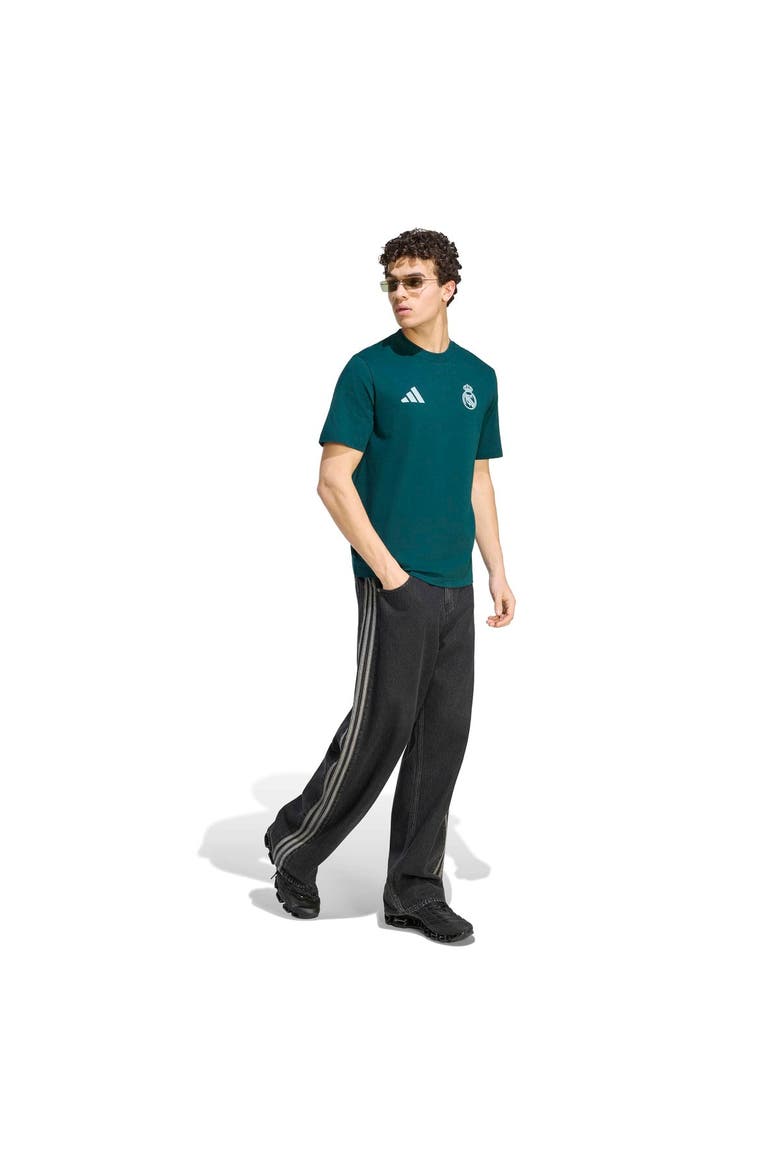 Men's adidas Green Real Madrid Graphic T-Shirt, Alternate, color, Green