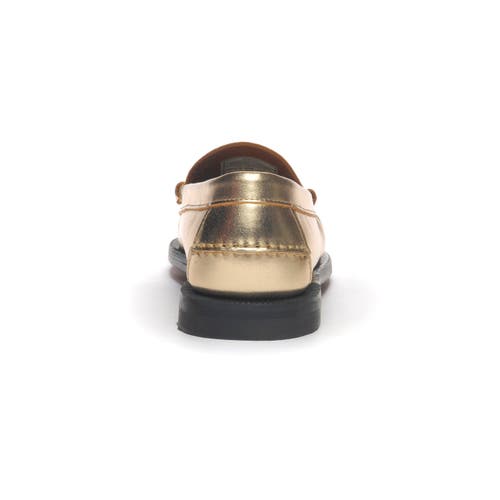 Sebago Dan Metallic Penny Loafers