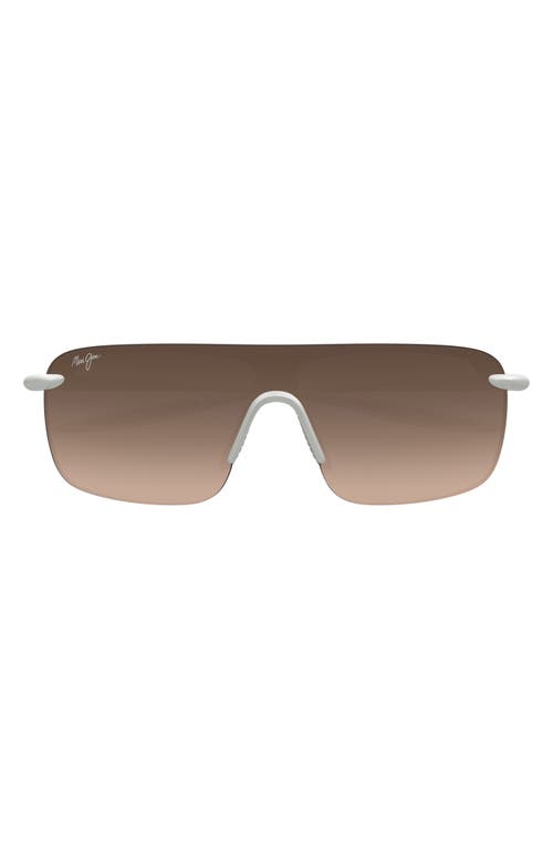 MAUI JIM MAUI JIM PALULU 99MM OVERSIZE GRADIENT POLARIZEDPLUS2® SHIELD SUNGLASSES
