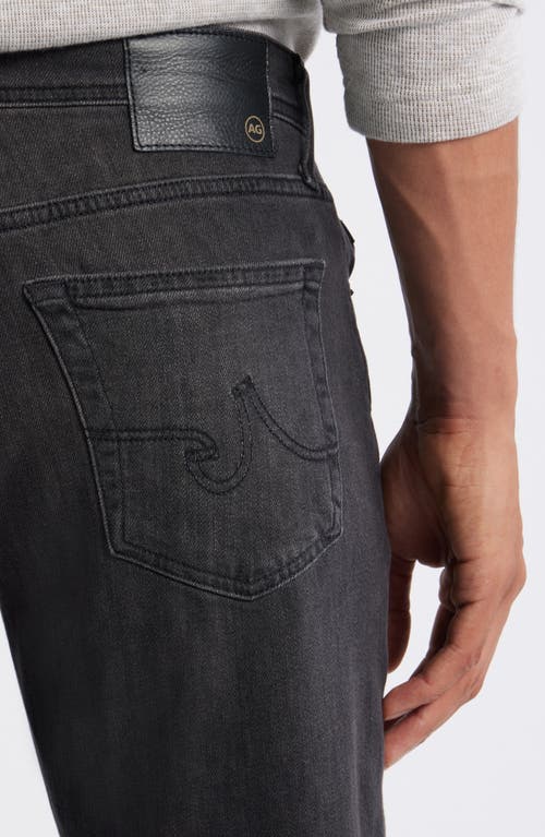 Ag Graduate Slim Straight Leg Jeans In Black