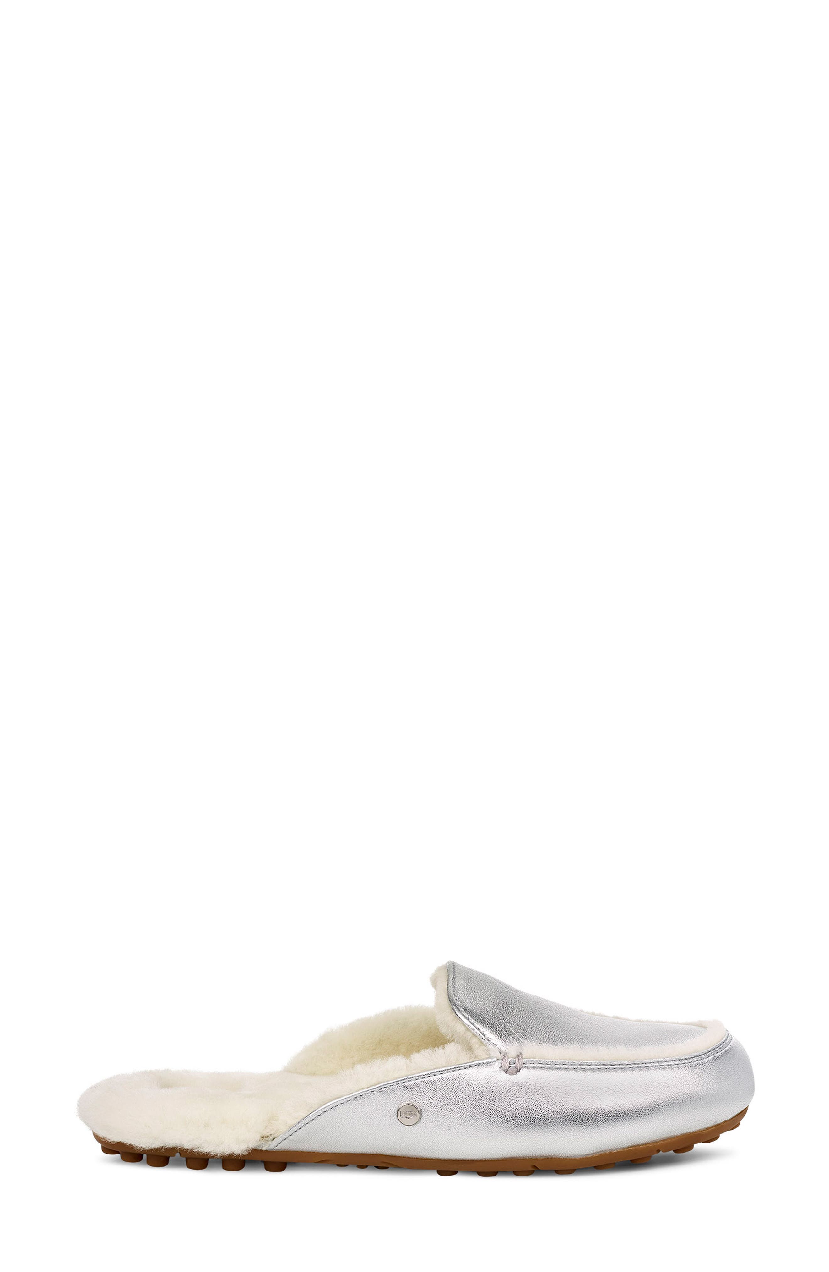 UGG<sup>®</sup> Lane Metallic Genuine Shearling Loafer Slipper, Alternate, color, 