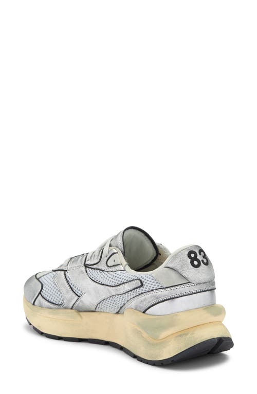 Diadora Mercury Elite Used Sneaker In Silver Metalized