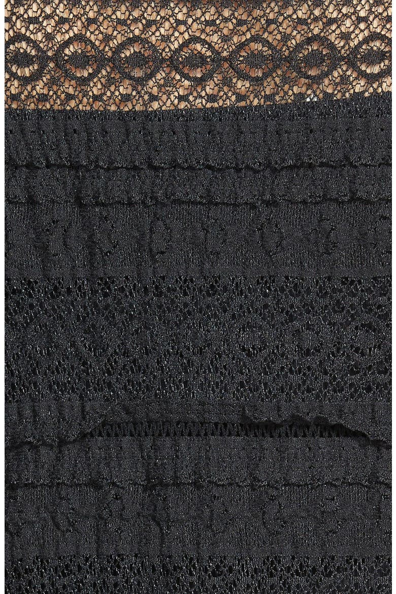 Textured Lace Camisole, Alternate, color, BLACK