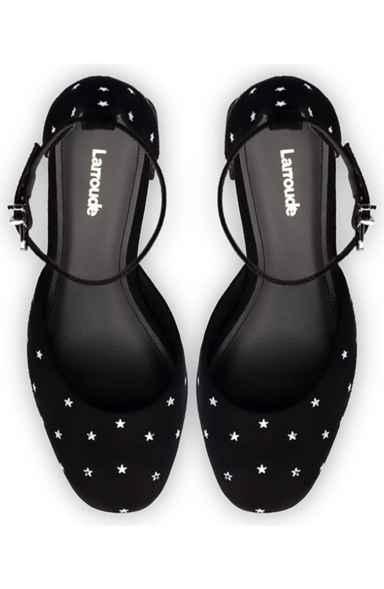 Larroudé Ari Ankle Strap Platform Pump, Alternate, color,