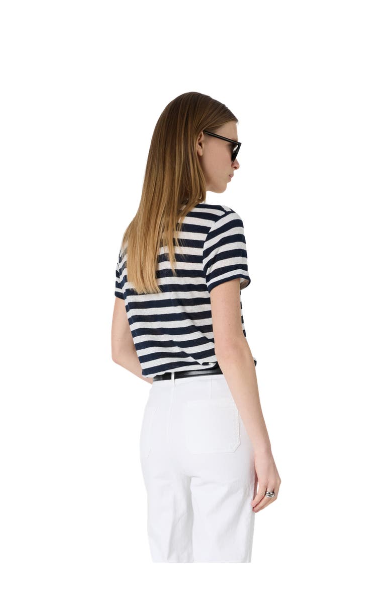 GERARD DAREL Mellina Striped T-Shirt, Alternate, color, Navy Blue