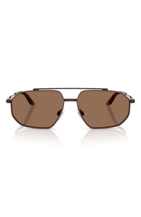 59mm Pilot Sunglasses