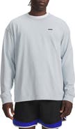Under Armour Oversized Washed Long Sleeve Performance T-Shirt