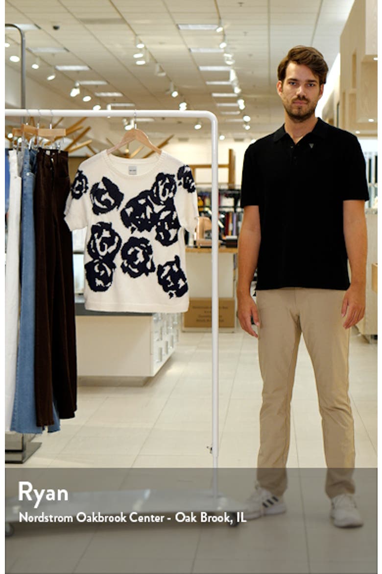 Rose Bloom Short Sleeve Sweater video