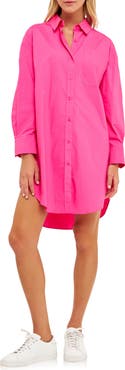 English Factory Classic Collar Shirtdress